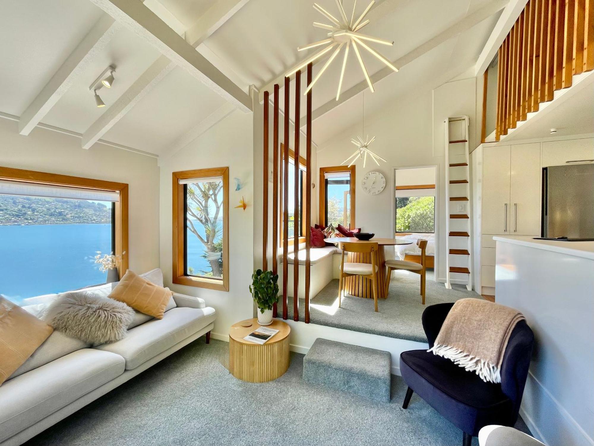 The Cove Cabin - Your Quiet Escape Dunedin Exteriör bild